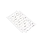 Маркировка пружинных клемм 4 мм², 1-100 (упак. 100 шт.)