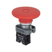 Кнопка грибовидная тяни-толкай, 1NC 60 мм