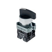 Переключатель длинная ручка, 3 положения, 2NO, с возвратом