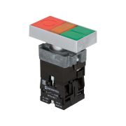 Кнопка двойная с подсветкой 24V