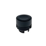 Головка кнопки черный, пластик