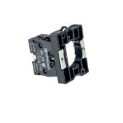 Основание с блок-контактом, 1NС, пластик