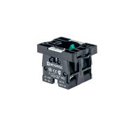 Основание с блок-контактом, 1NO+1NC, пластик