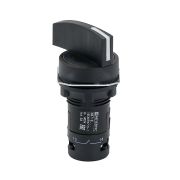 Переключатель на 3 положения,  с возвратом в центр, длинная ручка, 2NO, IP54, пластик