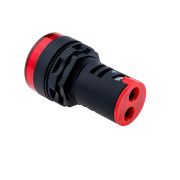Индикатор напряжения, 5-60V DC, красный