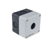 Корпус кнопочного поста, 1 место, серый, IP54