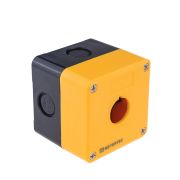 Корпус кнопочного поста, 1 место, желтый, IP54