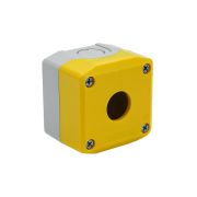 Корпус кнопочного поста, 1 место, желтый, IP67