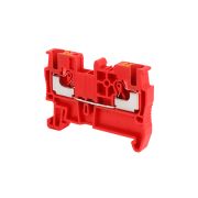 Клемма push-in проходная, 2.5 мм², красная