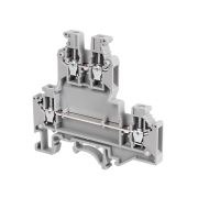 Клемма винтовая двухуровневая удлиненная, 2.5 мм²