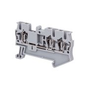 Клемма пружинная трехпроводная, 2.5 мм²