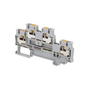 Клемма push-in двухуровневая, 4 мм²