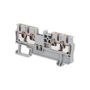 Клемма push-in четырехпроводная, 2.5 мм²