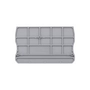 Заглушка для одноуровневых клемм push-in, 6 мм², серая (уп. 20шт.)