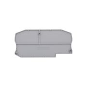 Заглушка для одноуровневых клемм push-in, 16 мм², серая (уп. 20шт.)