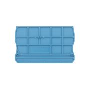 Заглушка для одноуровневых клемм push-in, 6 мм², синяя (уп. 20 шт.)