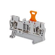 Клемма пружинная с ножевым размыкателем, 2.5 мм²