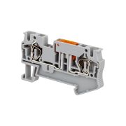 Клемма пружинная с ножевым размыкателем, 4 мм²