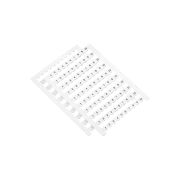 Маркировка трехуровневых винтовых клемм , 1-100 (уп. 100 шт.)