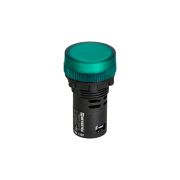 Сигнальная LED лампа, зеленый, 110V AC/DC IP65