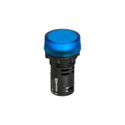 Сигнальная LED лампа, синий, 110V AC/DC IP65