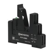 Модуль колодка для реле серии MN, держатель и индикатор 24VDC