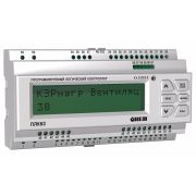 ПЛК63 программируемый контроллер для локальных систем с экраном в корпусе на DIN-рейку