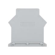 Заглушка для одноуровневых винтовых клемм 16 мм², серая (уп. 20 шт.)