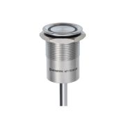 Кнопка сенсорная без подсветки, Ø19 мм, NC, с фиксацией, NPN, IP68