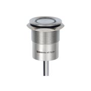 Кнопка сенсорная без подсветки, Ø22 мм, NC, возврат, PNP, IP68