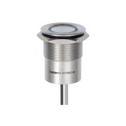 Кнопка сенсорная без подсветки, Ø22 мм, NO, возврат, NPN, IP68