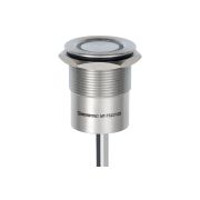 Кнопка сенсорная без подсветки, Ø22 мм, NO, с фиксацией, NPN, IP68