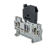 Клемма пружинная с держателем предохранителя, 2.5 мм²