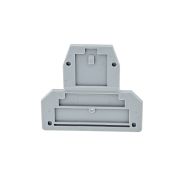 Заглушка торцевая для двухуровневых клемм, серая (уп. 20 шт.)