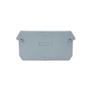 Заглушка торцевая для четырехпроводных клемм, серая (уп. 20 шт.)