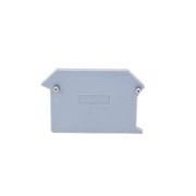 Заглушка торцевая для трехпроводных клемм, серая (уп. 20 шт.)