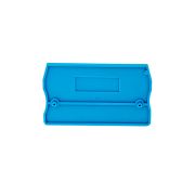 Заглушка торцевая для пружинных клемм 2.5 мм², синяя (упак. 20 шт.)