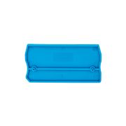 Заглушка торцевая для пружинных клемм 4 мм², синяя (упак. 20 шт.)