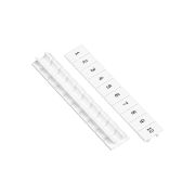 Маркировка клеммного ряда 51-60, ширина 6 мм (уп. 100 шт.)